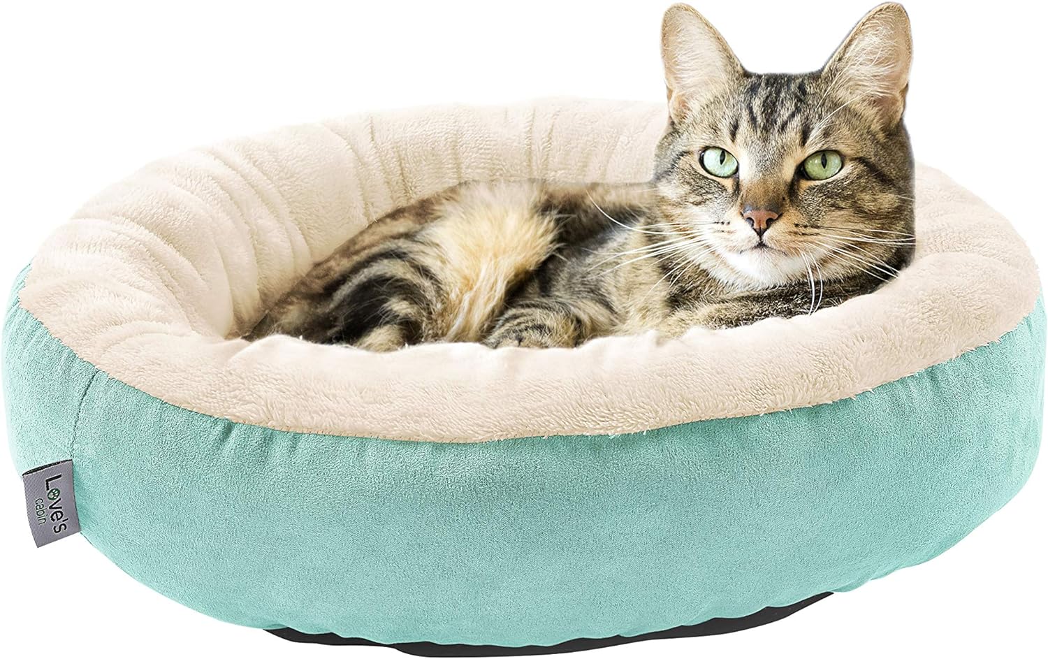 Love’s cabin Round Donut Cat and Dog Cushion Bed Review