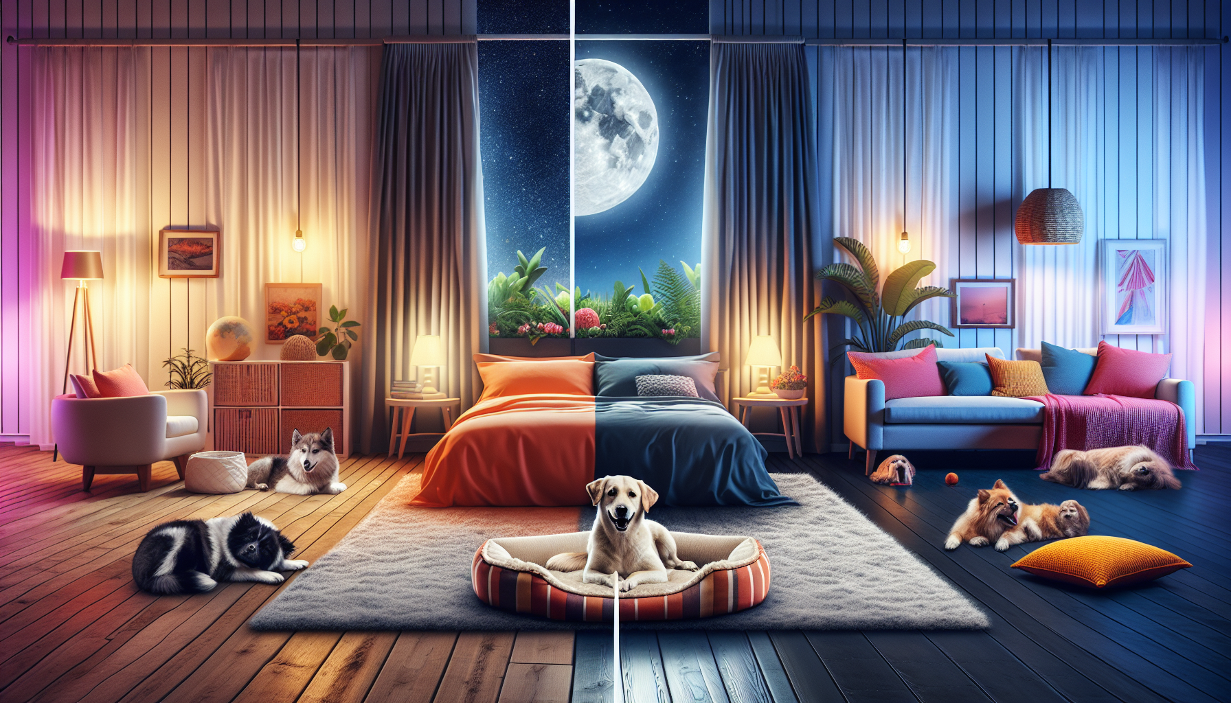 Should A Dog Bed Be In The Bedroom Or Living Room?