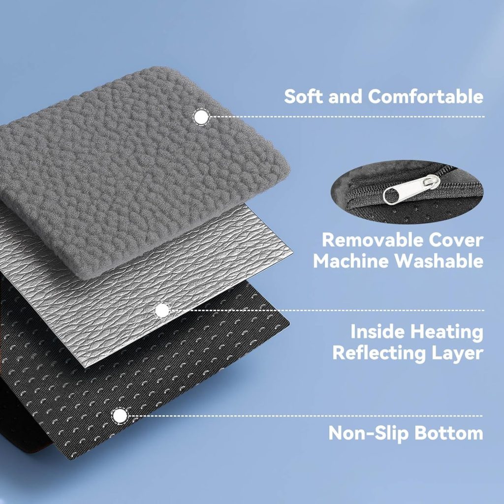 Enjoying Cat Mat Bed 10 x 15 Pet Bed with Pillow Around for Puppy Kitten Curled Sleeping Beds for Carrier/Crate Small Dog Cushion, Anti Skid Bottom, Small Enjoying Cat Mat Bed 10 x 15 Pet Bed with Pillow Around for Puppy Kitten Curled Sleeping Beds for Carrier/Crate Small Dog Cushion, Anti Skid Bottom, Small