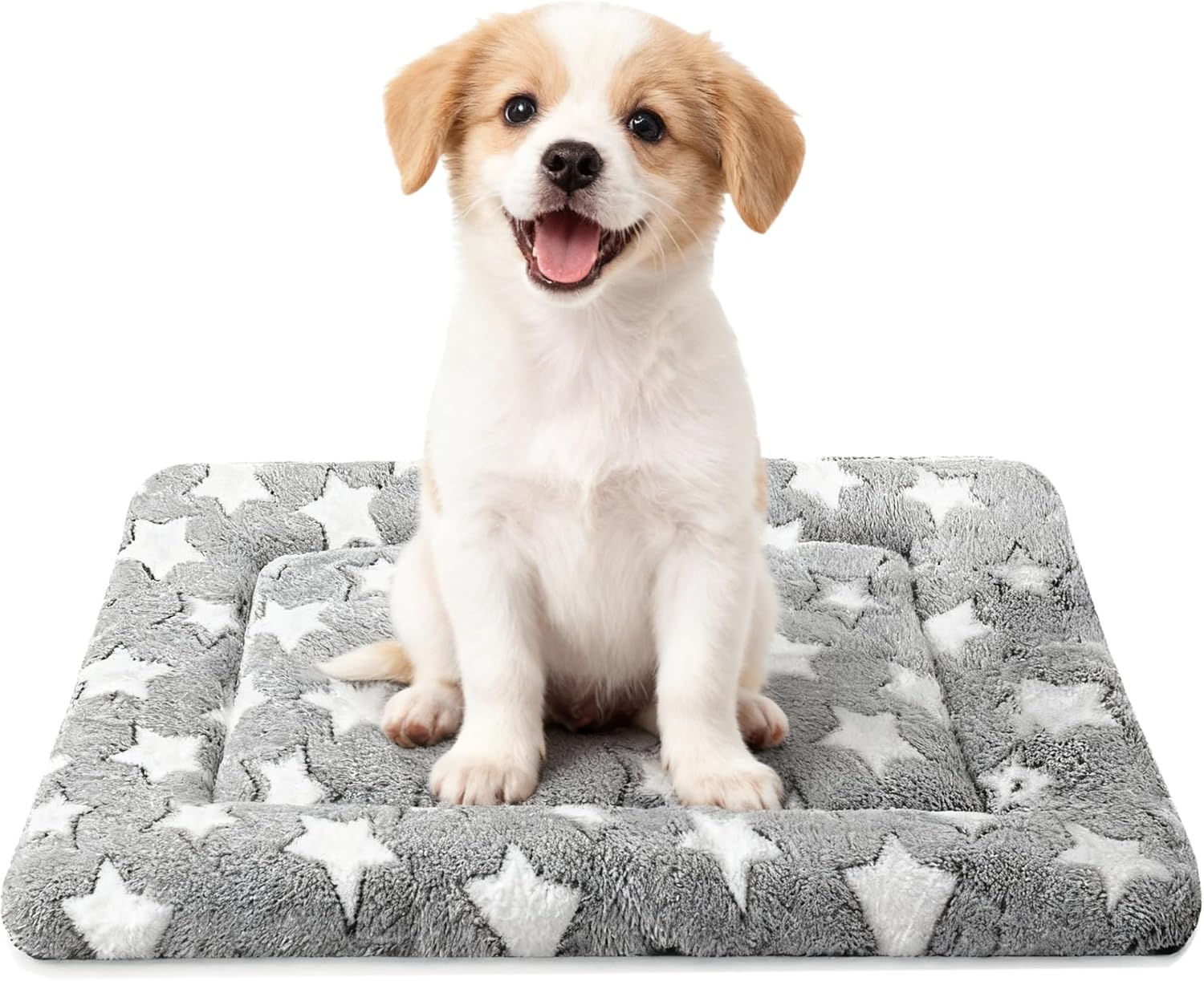 Dog Bed Mat - Comfortable Kennel Pad, Multi-Purpose Crate Bed for Dogs  Cats, Soft Support (Gray, S(24 * 18 * 1.5))