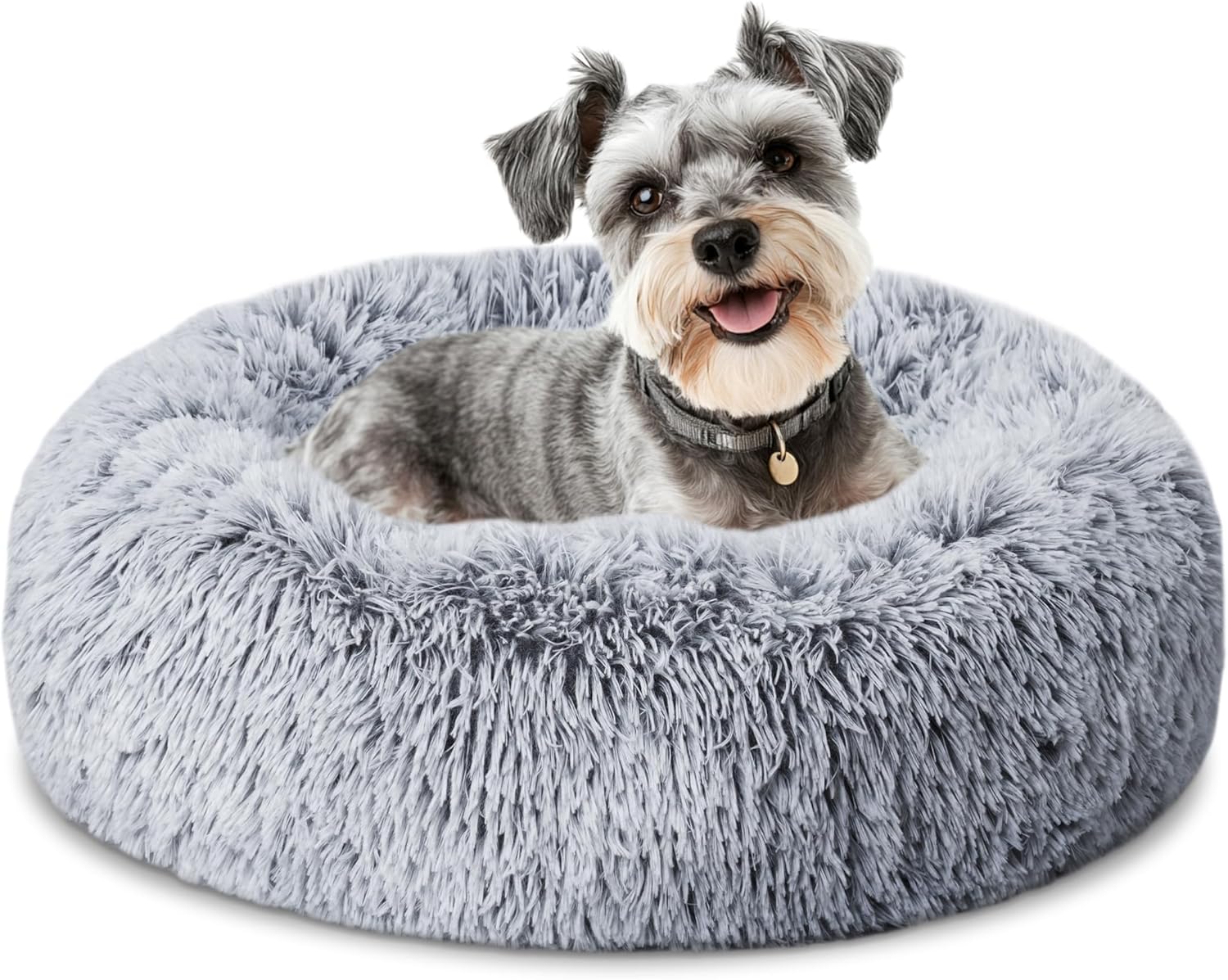 ELSKER&HOME Calming Dog & Cat Bed Gradient Blue review