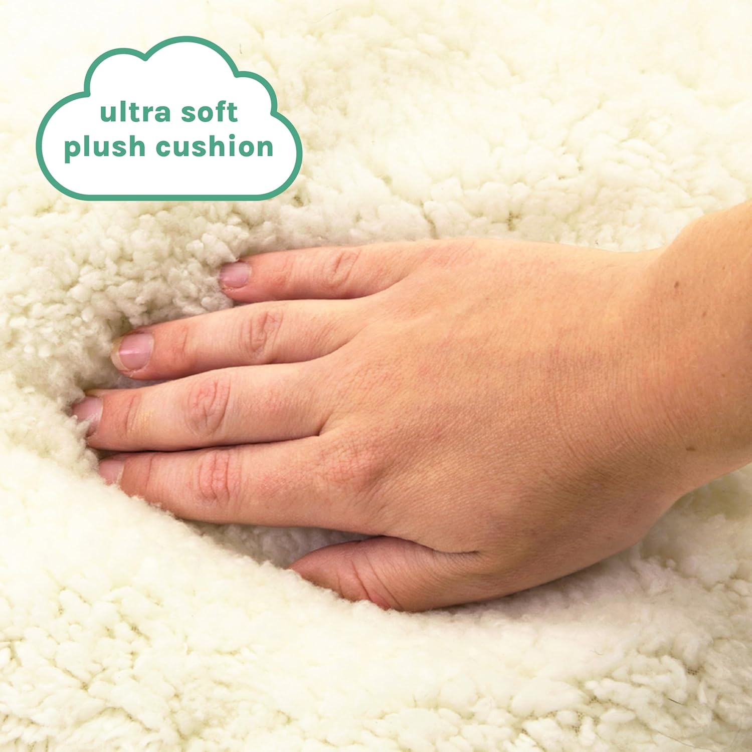 Kitty City Cat Bed, Cotton, 14W x 19L x 5H Kitty City Cat Bed, Cotton, 14W x 19L x 5H