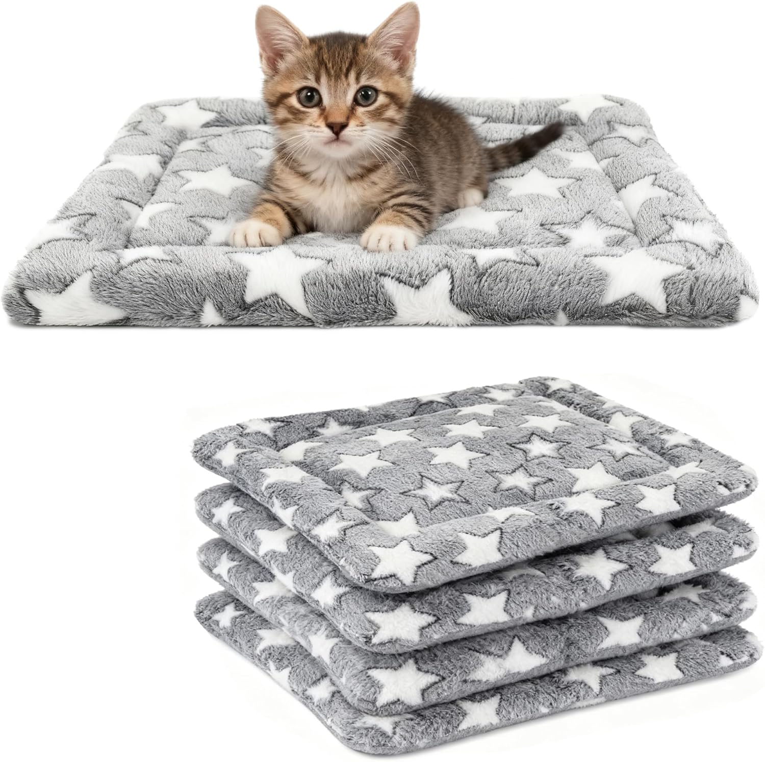 Dog Bed Mat - Reversible Dog Crate Bed Mats, Soft  Breathable Kennel Pad, Durable Crate Bed for Small Medium Large Dogs  Cats