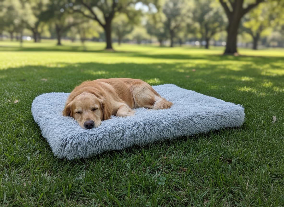 Dog Bed, pet beds (Small) - Premium Quality, Washable  Portable, Eco-Friendly, Multiple Sizes, Stylish Design, Removable Cover, Size Small(15.75 X 11.81 X 2) inch