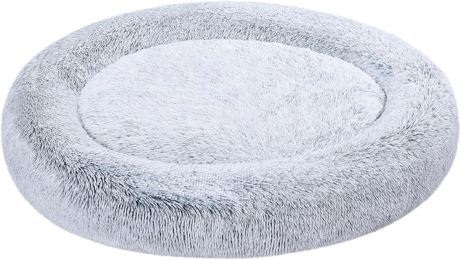 Amazon Basics Washable Donut Pet Bolster Faux Fur Bed with Removable Cover, Anti-Slip Bottom for Dog, Beige, 23 x 23 Amazon Basics Washable Donut Pet Bolster Faux Fur Bed with Removable Cover, Anti-Slip Bottom for Dog, Beige, 23 x 23