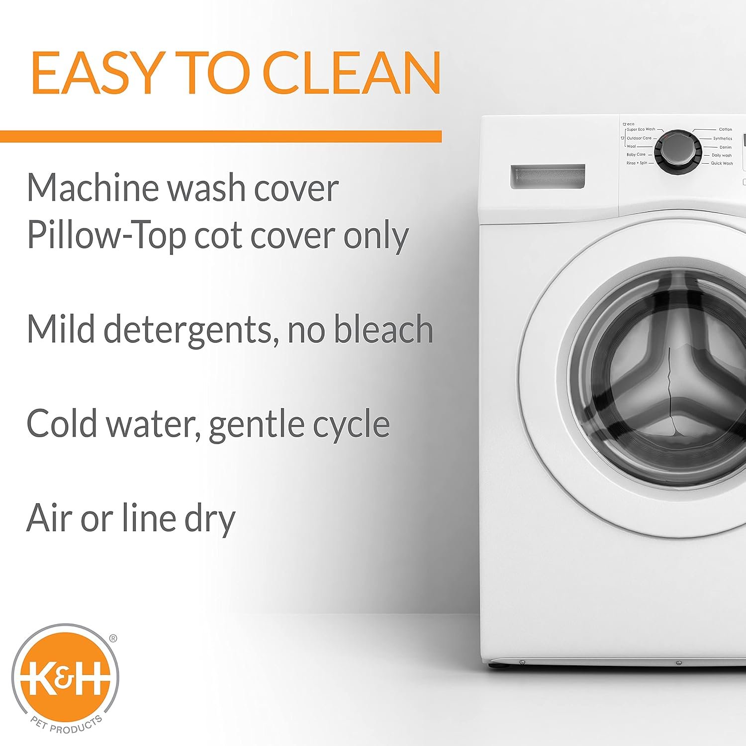 KH Pet Products Comfy Pet Cot Elevated Pet Bed Chocolate/Tan Small 22 X 17 X 7 Inches